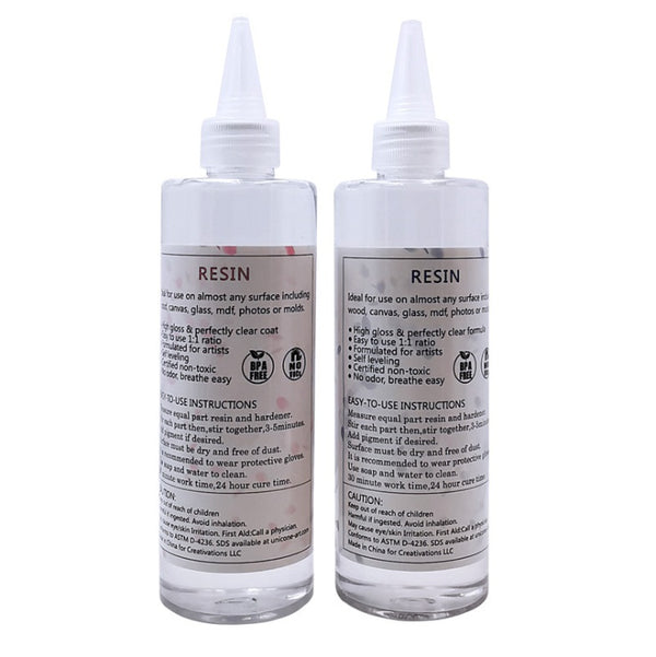 Resin crystal glue