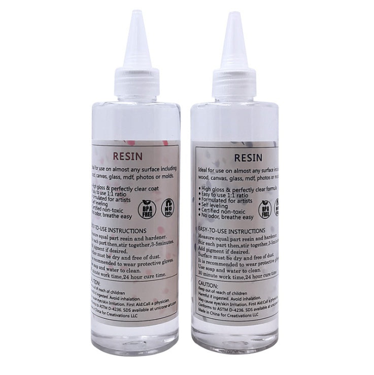 Resin crystal glue