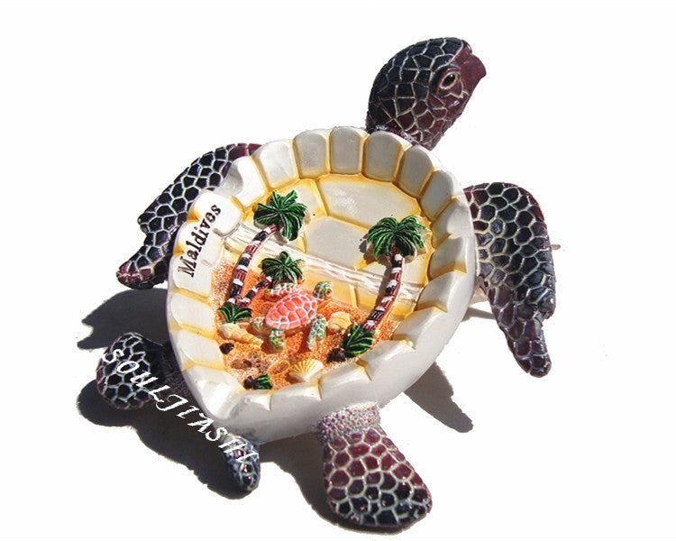 Resin Turtle Ashtray